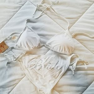 Bride string bikini
